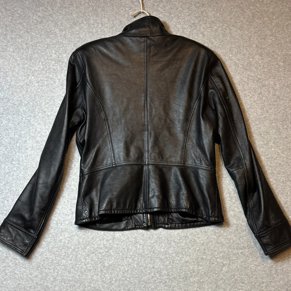 Uniform John Paul Richard Genuine Lamb Leather Jacket Women's Size M Butter Soft - Picture 7 of 12